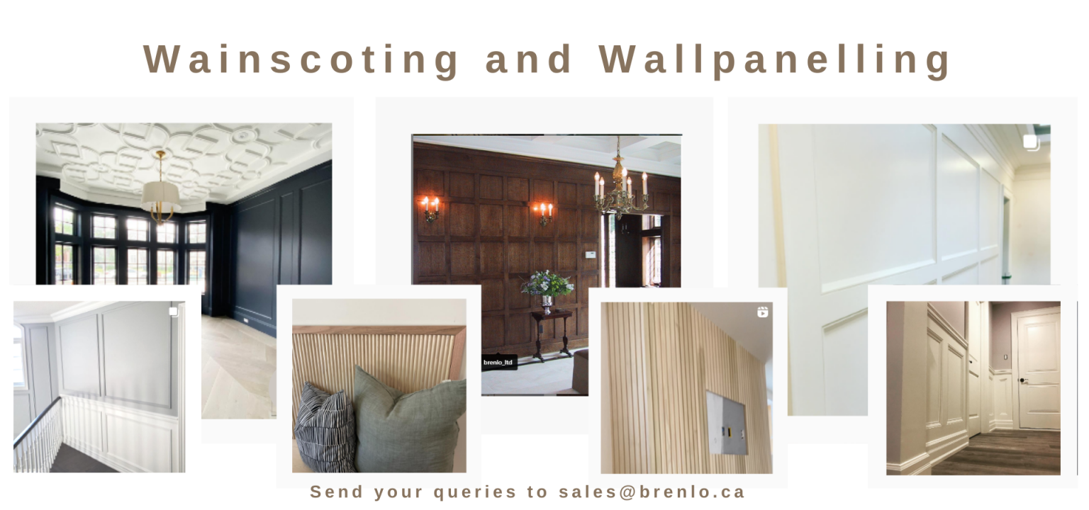 Wainscoting and Wall panelling